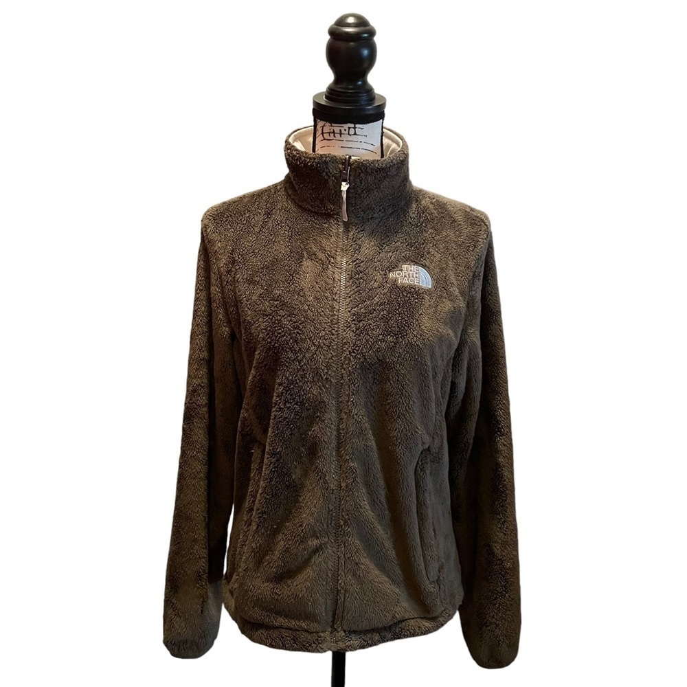 The North Face Osito Fleece Jacket Brown Size Medium Outdoor activewear casual